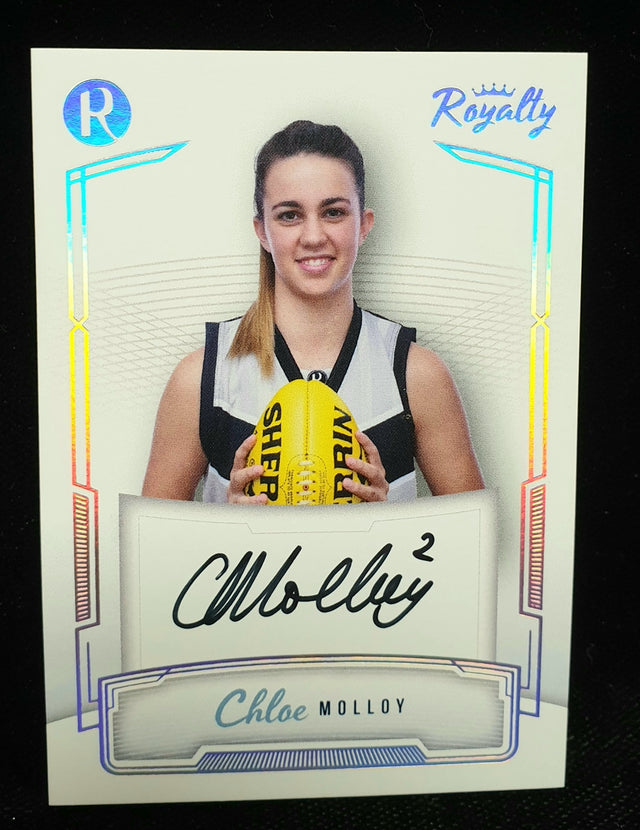 2020 Regal Royalty Authentic Signature Card Silver RGSS-CM Chloe Molloy