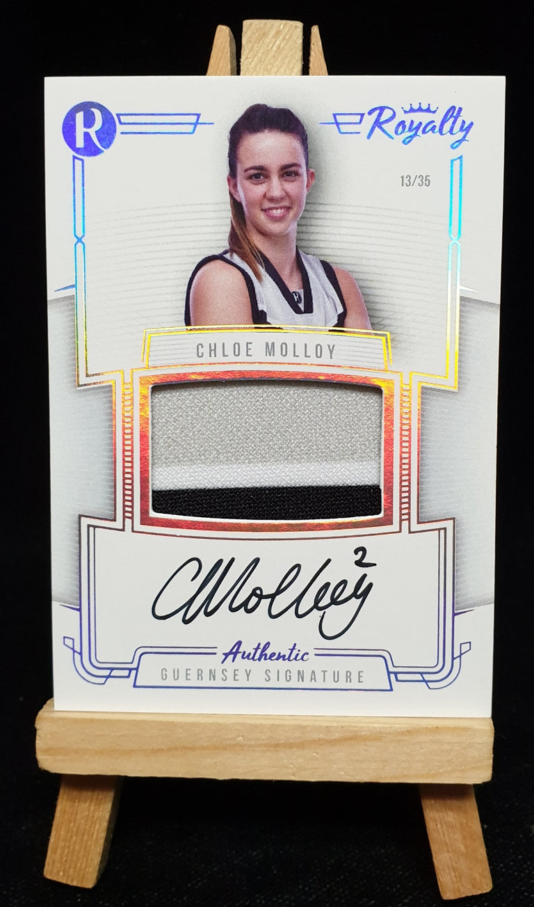 2020 Regal Royalty Guernsey Signature Card Silver RGS-CM Chloe Molloy