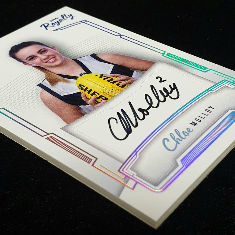 2020 Regal Royalty Authentic Signature Card Silver RGSS-CM Chloe Molloy